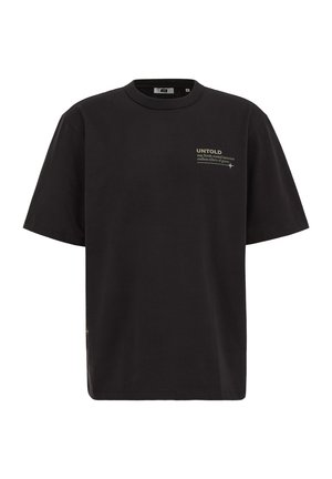 WE Fashion, Camiseta estampada - black