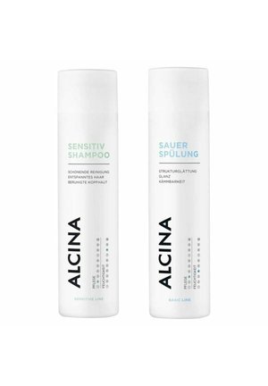 ALCINA SENSITIV-SHAMPOO + SAUER-SPÜLUNG DUO* SENSITIV-SHAMPOO + SAUER-SPÜLUNG DUO* - Shampoo - weiß