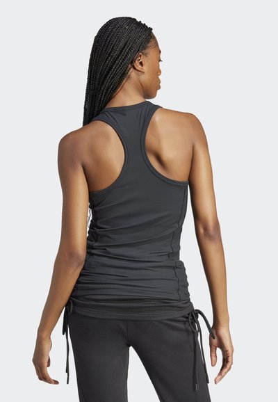 adidas by Stella McCartney RIBBED - Top - black
