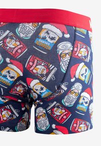 Next Kitsad bokserid - navy blue red beer christmas print