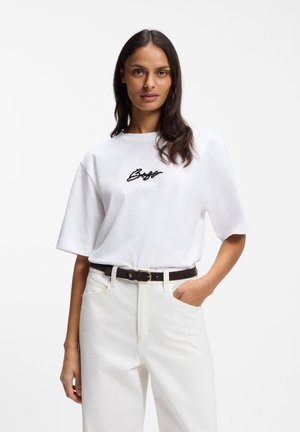 REGULAR - T-shirt imprimé - white