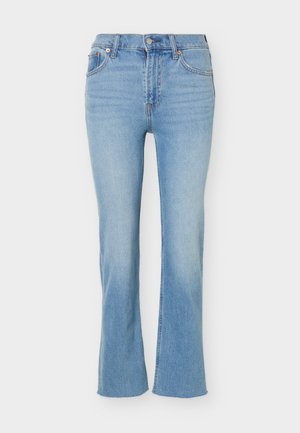 GAP, 90S CROP - Vaqueros rectos - medium indigo