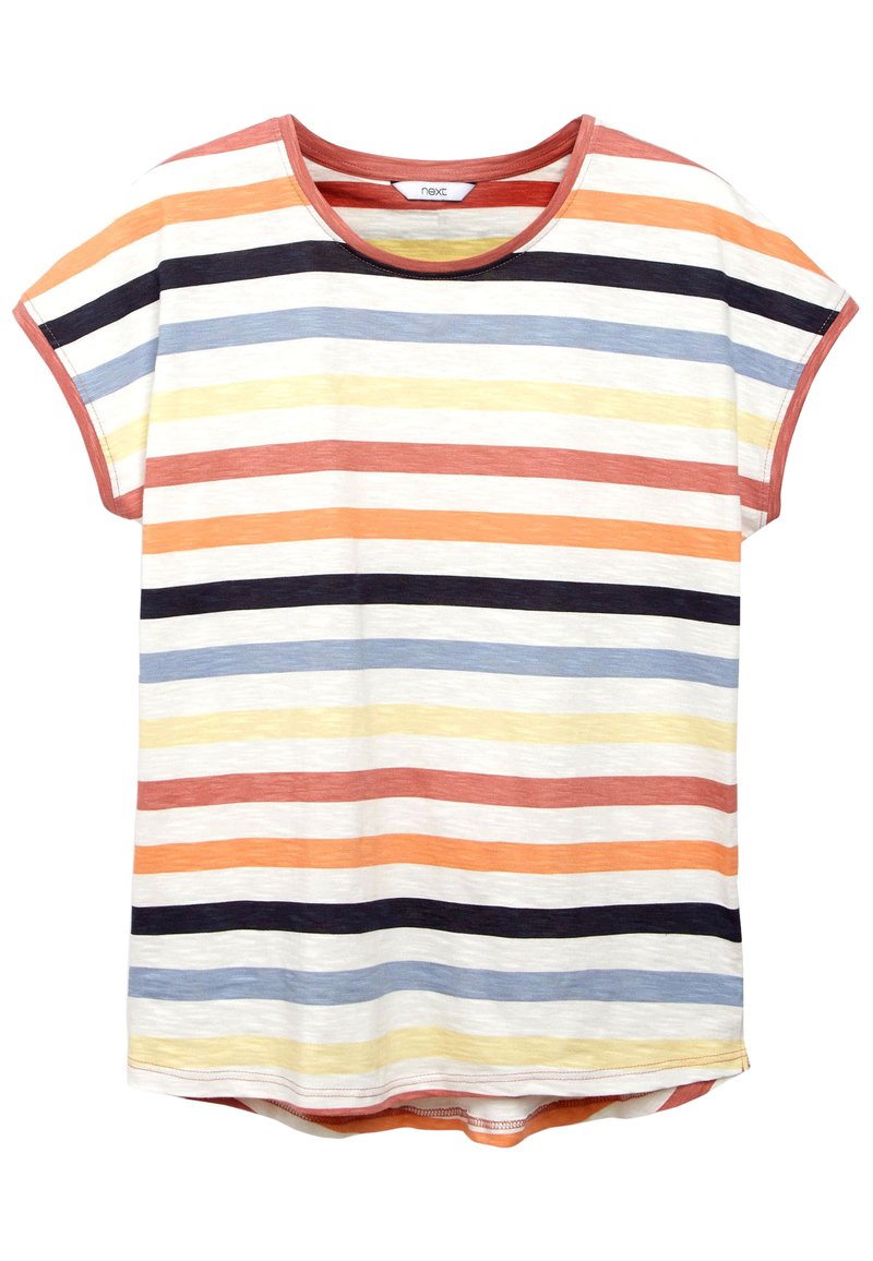 Damen T-Shirts | Next SLUB T-Shirt print multi stripe/rot - AS67447 Damen T-Shirts | Next SLUB T-Shirt print multi stripe/rot - AS67447