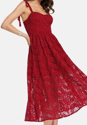 Vestido de cóctel - red