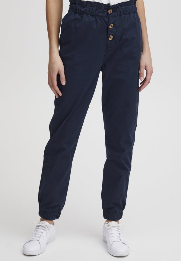 OXCOBIE REGULAR FIT - Trousers - total eclipse