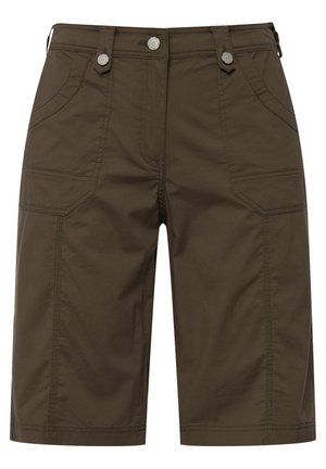 Ulla Popken 4 POCHES - Shorts - brown