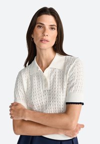 Rich & Royal Poloshirts - pearl white