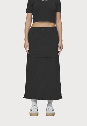 DELIA 2-IN-1 PARACHUTE SKIRT - Maxiskjørt - black