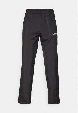 Adidas Terrex RAIN PANT - Hlače za na prostem - black
