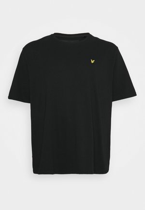 PLUS PLAIN - T-shirt basique - jet black