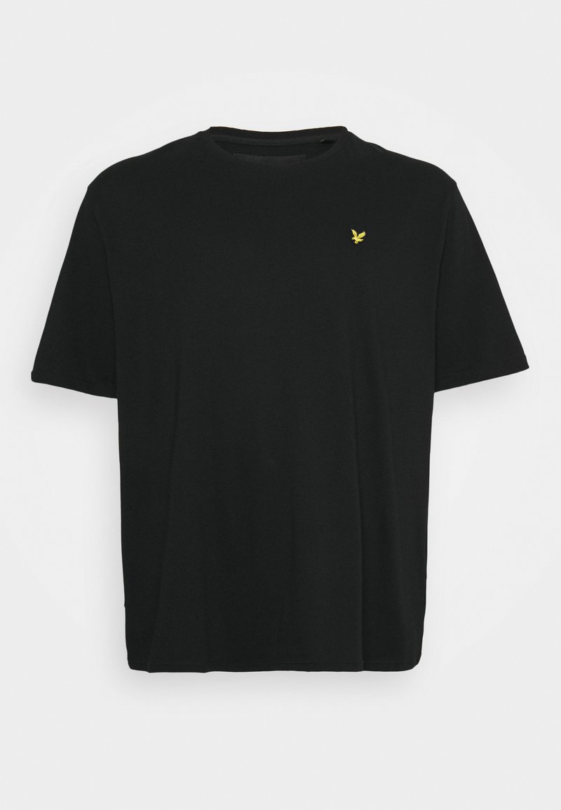 Lyle & Scott - PLUS PLAIN - Jednoduché tričko - jet black, Zvětšit