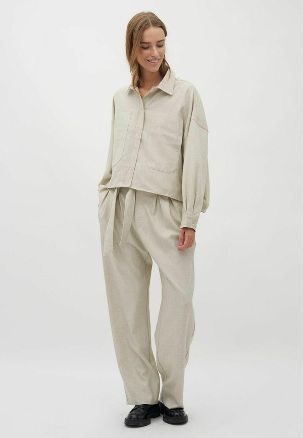 KAELLA-M - Hemdbluse - kit melange