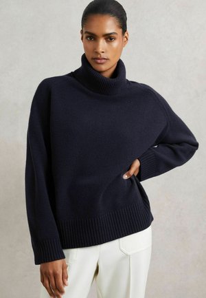 BROOKLYN ROLL-NECK - Džemperis - navy