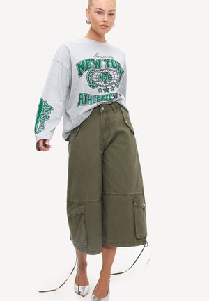 LOAVIES, VELVET DAYDREAMS - Shorts vaqueros - green   solid