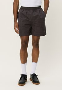 Les Deux - JACE - Shorts - licorice Miniatyrbilde 1