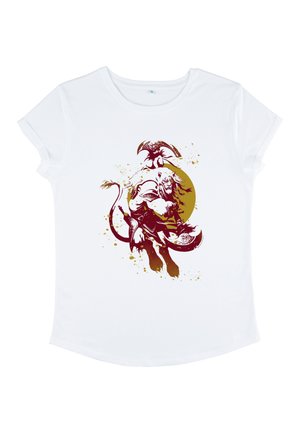 Henry Tiger MAGIC THE GATHERING AJANI IN ACTION - T-shirt z nadrukiem