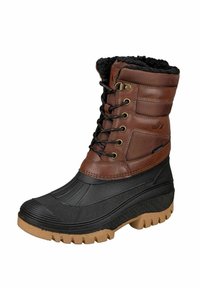 LICO FENNA - Winter boots - braun schwarz
