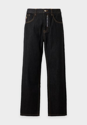 Icecream, EMBROIDERED DOUBLE SCOOP PANTS - Дънки с прав крачол - black