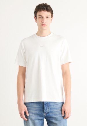 NANO TEE ICONIC LOGO - T-shirt - bas - bright white