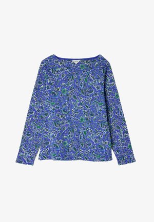 Joules REGULAR FIT HARBOUR BOAT NECK PRINTED - Langarmshirt - blue paisley