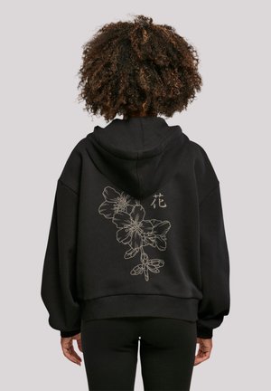 JAPAN FLOWER - Hoodie - schwarz