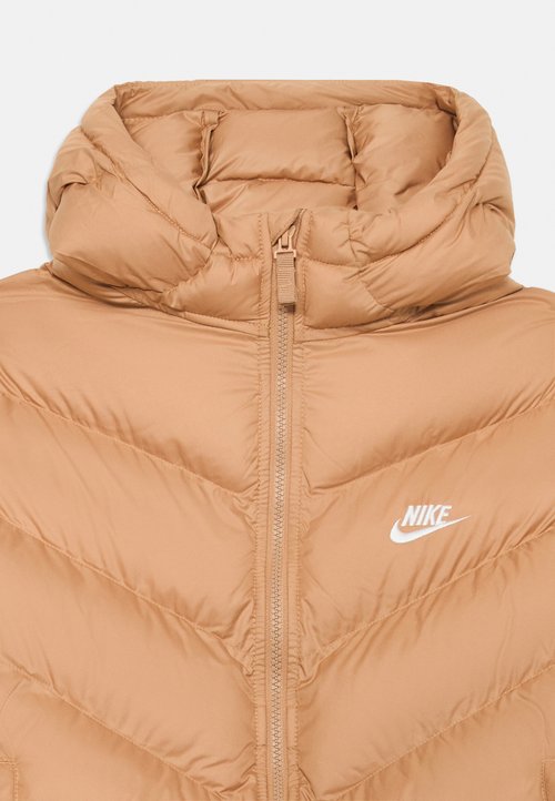 Nike PUFFER UNISEX - Down jacket - hemp/white — foto 3