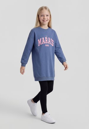 ONLY GIRLS KOGMARISA  - Trikotaažkleit - vintage indigo