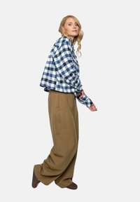 Emily van den Bergh Hemdbluse - navy/white check