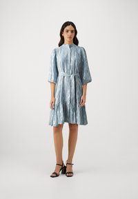 Bruuns Bazaar - PARODIABBLEOLA DRESS - Shirt dress - blue Thumbnail Image 1