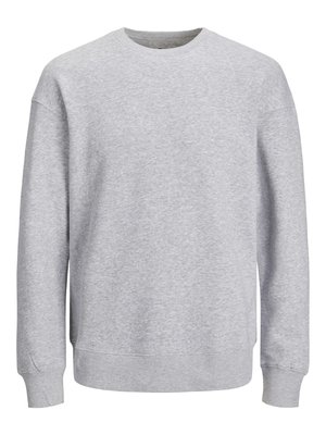 Jack & Jones JJESTAR BASIC CREW NECK - Pulóver - light grey melange