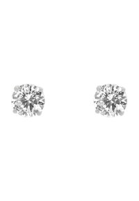 NATHAN  - Earrings - silberfarben poliert