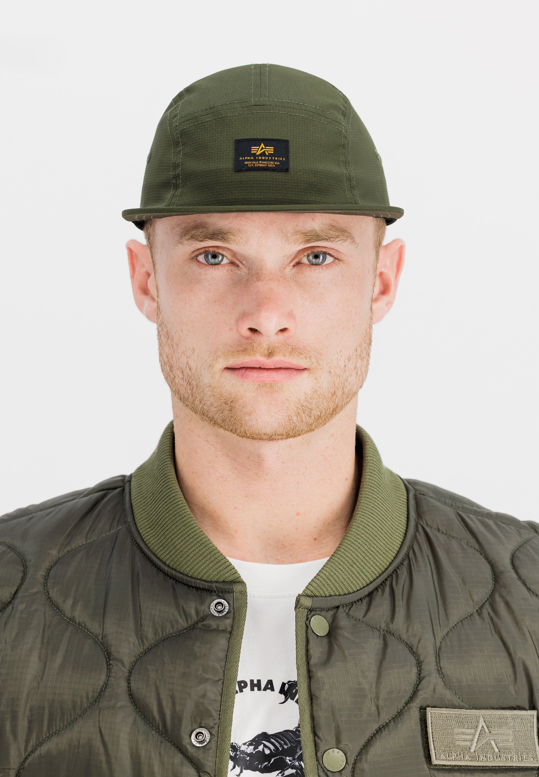 Alpha Industries FITTED SOFT - Cap - dark olive/olive - Zalando.co.uk
