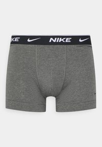Nike Underwear TRUNK 3 PACK - Cuecas boxer - bordeaux/navy/charcoal heather