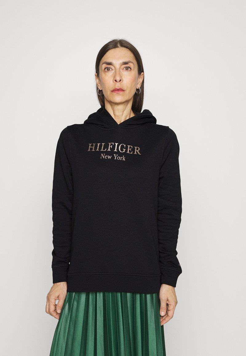 Tommy Hilfiger HOODIE Sweatshirt black Zalando.ie