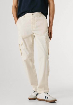 REGULAR UTILITY  - Cargohose - ivory white