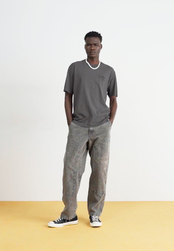 MADISON DOUBLE KNEE - Workwear Jeans - light gray wash4