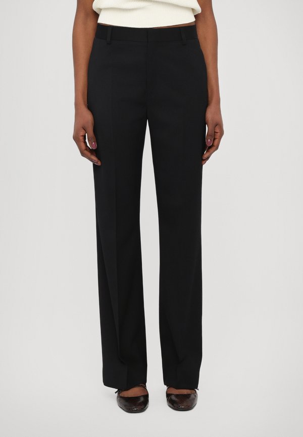 HIGH WAIST BOOTCUT TROUSERS - Trousers