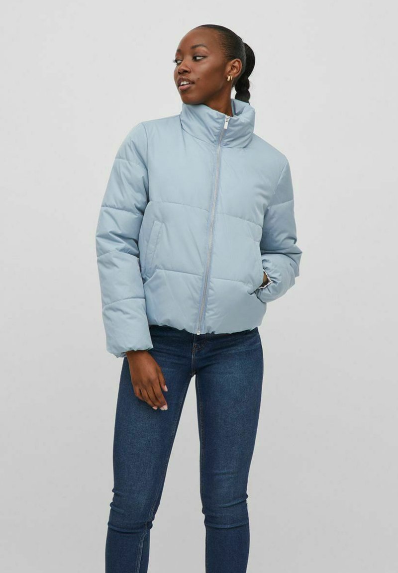 Tate L S Short Puffer Jacket Tourmaline