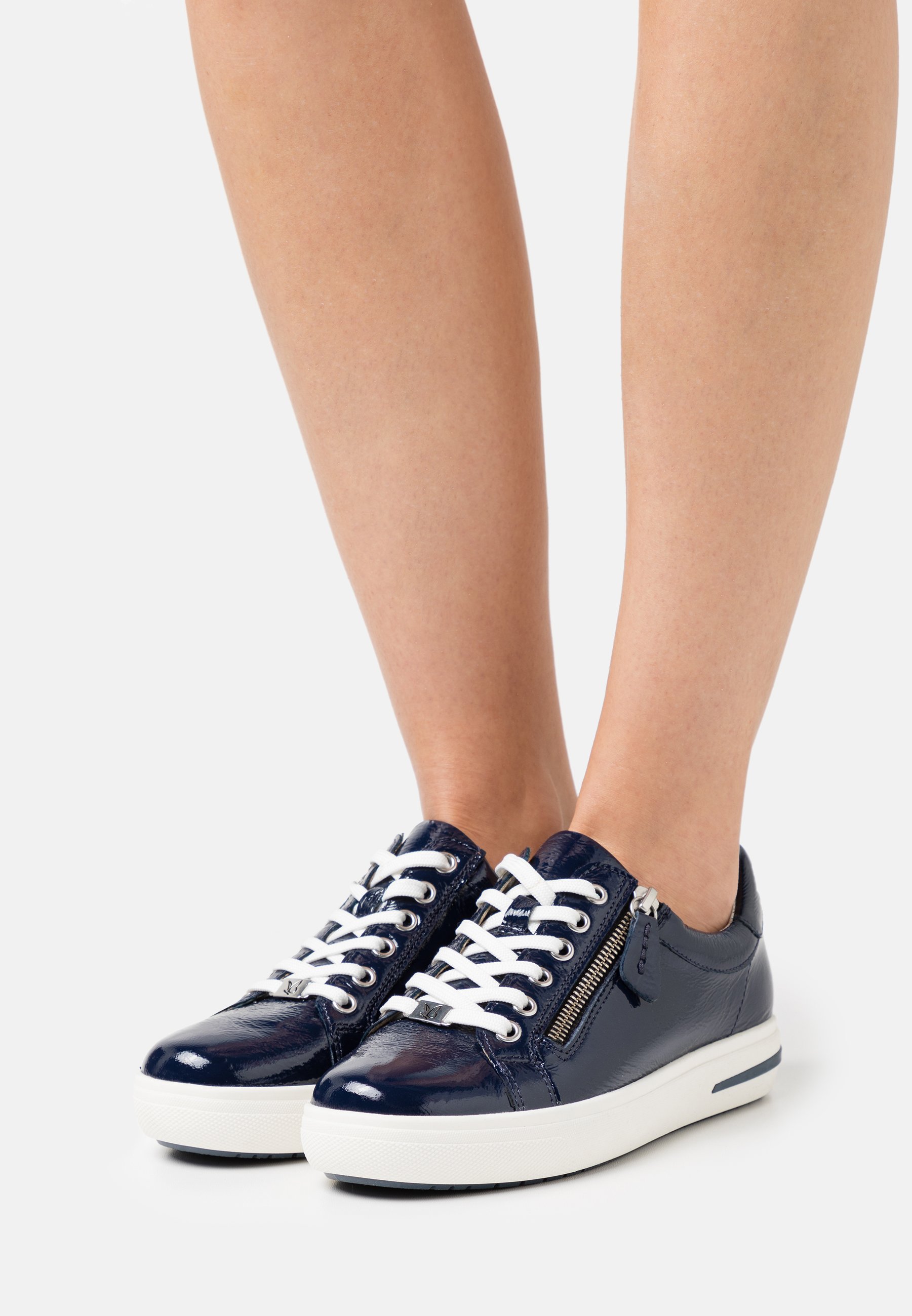 Caprice LACE UP - Sneakers laag - marine/Blauw - Zalando.be