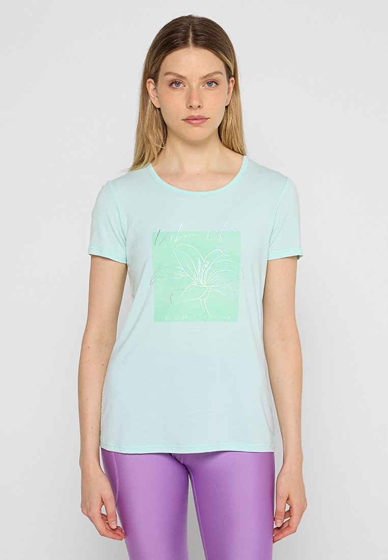 CMP T-shirt print lichtblauw