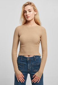 Urban Classics Pulover - unionbeige