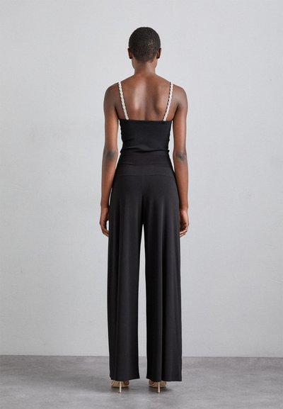Norma Kamali ELEPHANT PANT - Pantalon classique - black