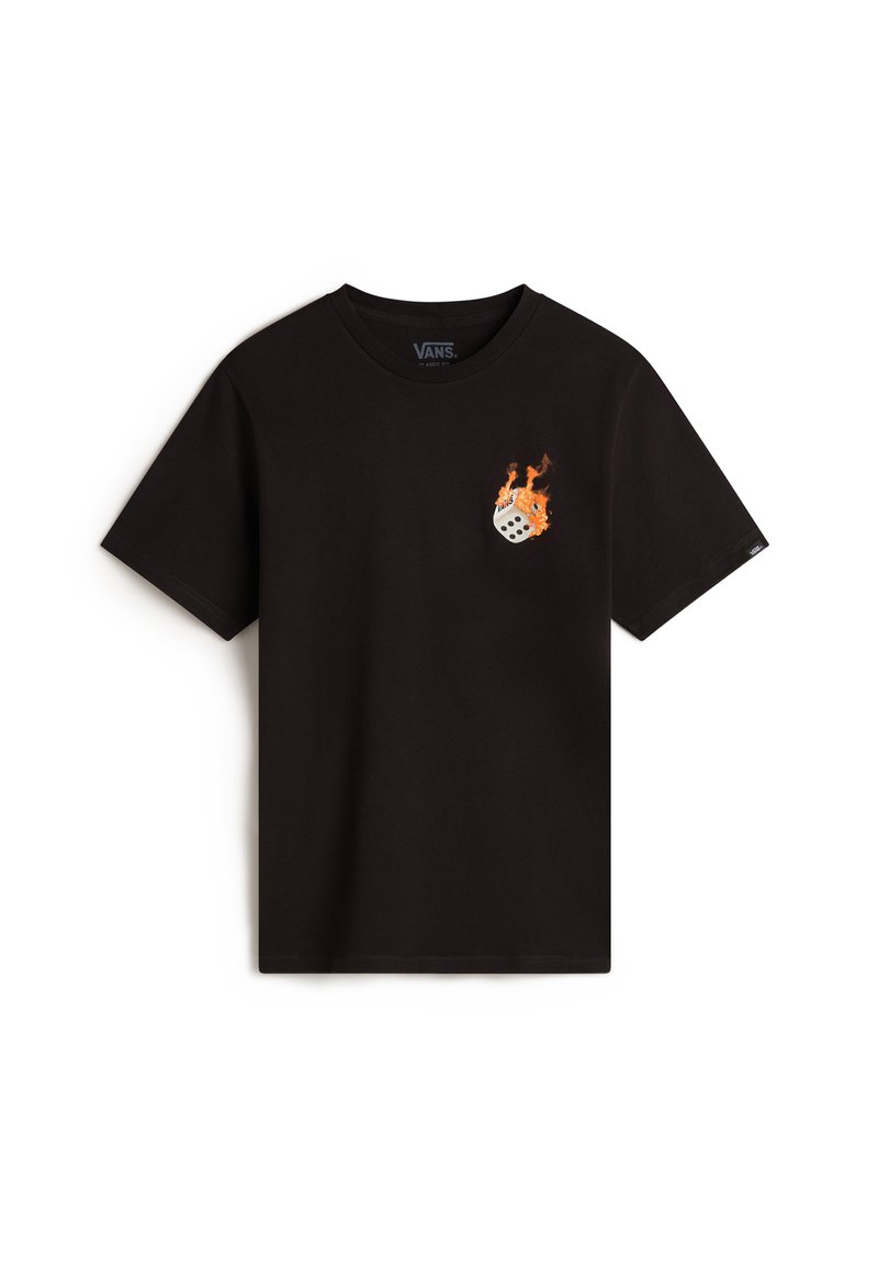 Vans NO DICE - Camiseta estampada - black