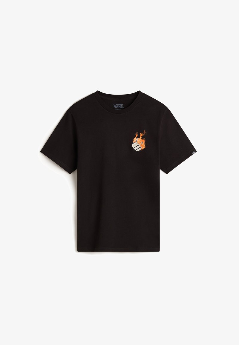 Vans NO DICE - Camiseta estampada - black