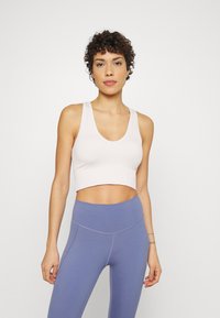 Athleta AURORA SEAMLESS CROP TANK - Top - veil grey