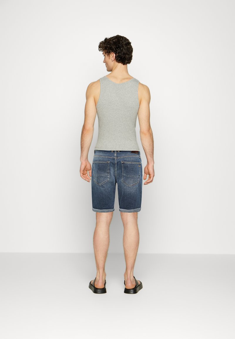 Herren Skinny Fit | LTB LANCE Jeans Shorts dark infinite wash/dark-blue denim - QF20765 Herren Skinny Fit | LTB LANCE Jeans Shorts dark infinite wash/dark-blue denim - QF20765