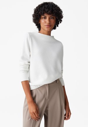 RELAXED FIT - Felpa - milk