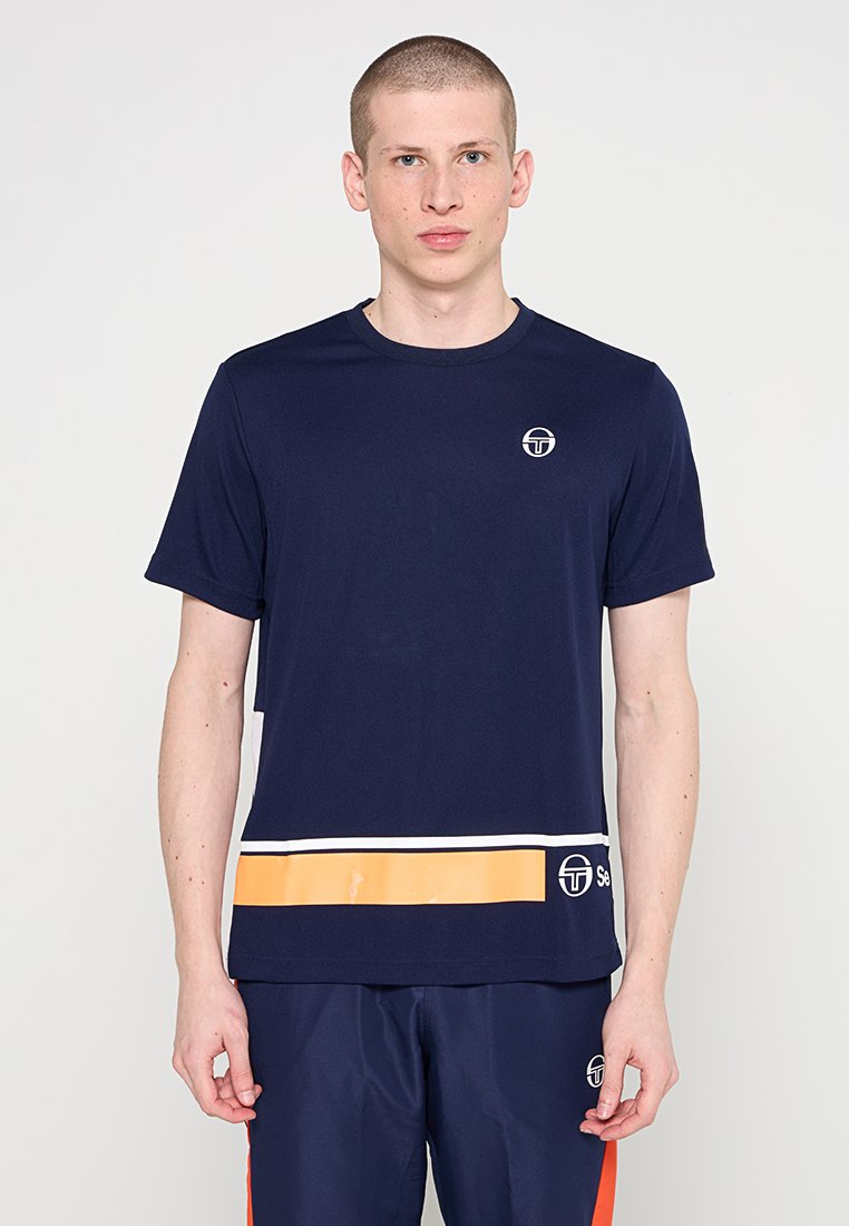 Sergio Tacchini T-shirt print koningsblauw