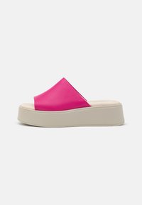 Não selecionado, hyper pink