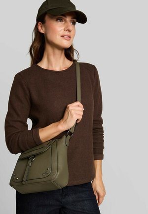 TOM TAILOR, TOM TAILOR BAGS TTNALANI S UMHÄNGETASCHE MIT NIETEN - Sac bandoulière - khaki   khaki